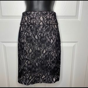 Cute Black Lace H&M Skirt